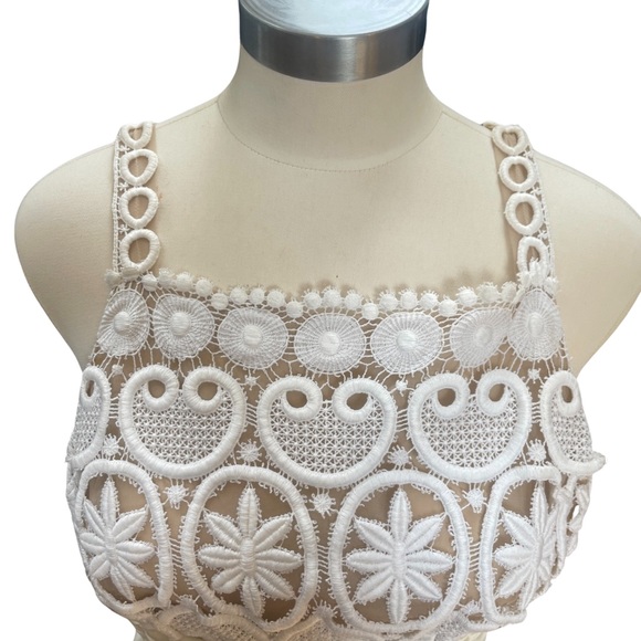 Off-white, formal dress bridal - Picture 3 of 14